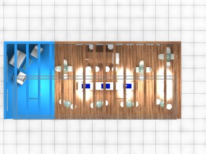 bm exhibition stand design 3 3Dモデル