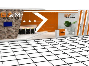 bm2 exhibition stand design 3D Model