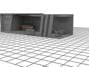 bm2 exhibition stand design 3D Model