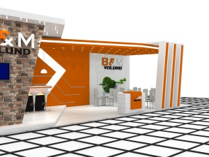 bm2 exhibition stand design 3D 模型