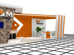 bm2 exhibition stand design 3D Model