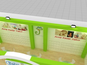 babyjem exhibition stand design 3D 모델