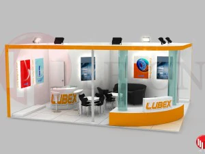 Belgin Ausstellungsdesign 3D Modell