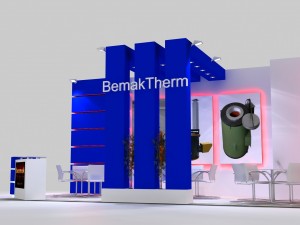 bemaktherm exhibition stand design 3D 모델