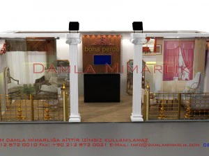 bona exhibition stand design 3D Model