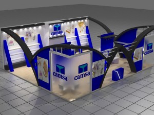 camsa exhibition design 3D Model