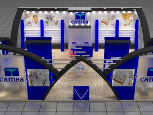 camsa exhibition design Modèle 3D