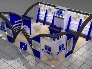 camsa exhibition design Modèle 3D