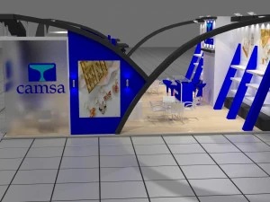 camsa exhibition design 3D Model