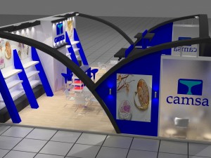 camsa exhibition design Modèle 3D