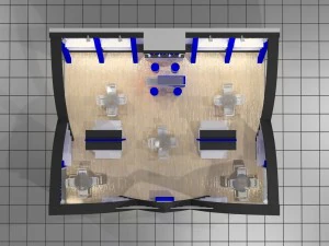 camsa exhibition design 3D Model