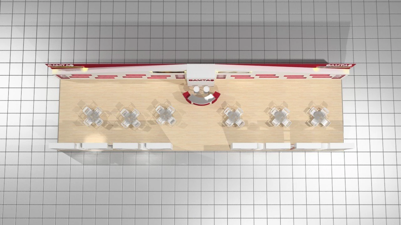 camtas exhibition design 3D Model .c4d .max .obj .3ds .fbx .stl .blend 