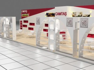 camtas exhibition design 3D Model