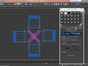 chair table 3Dモデル