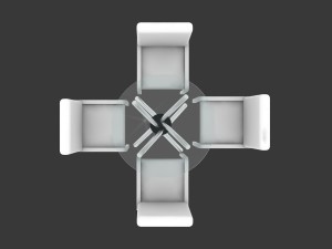 chair table 3Dモデル