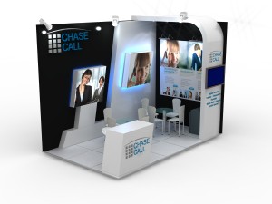 chasecall exhibition design 3D Model