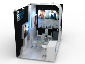 chasecall exhibition design 3D Model