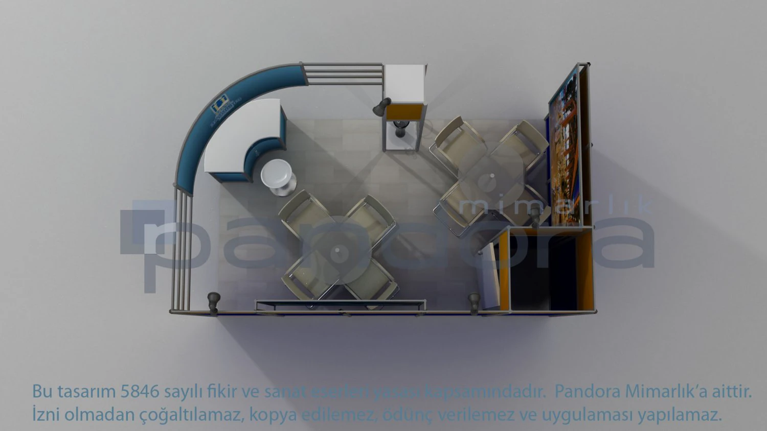 colosae-hotel exhibition stand design 3D Model .c4d .max .obj .3ds .fbx .stl .blend 