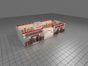 cubukcuoglu exhibition design 3D Model