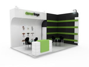 demar forge exhibiton design 3D Model