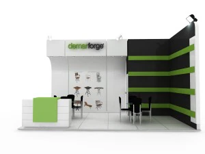 demar forge exhibiton design 3D Model