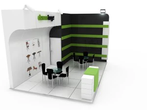 demar forge exhibiton design 3D Model
