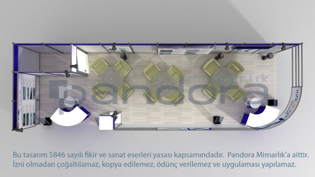 den-den exhibition stand design 3D Model .c4d .max .obj .3ds .fbx .stl .blend 