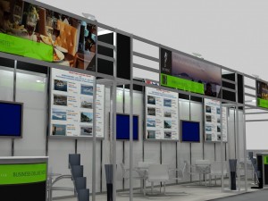 dream hill hotel exhibition stand design 3D-Modell