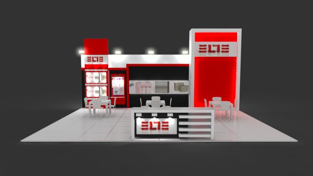 elte exhibition design 3D Model .c4d .max .obj .3ds .fbx .stl .blend 