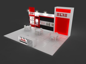 elte exhibition design 3D Model
