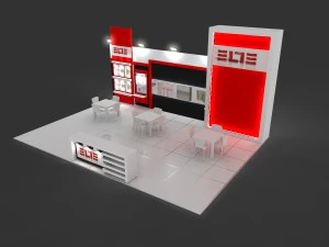 elte exhibition design 3D Model