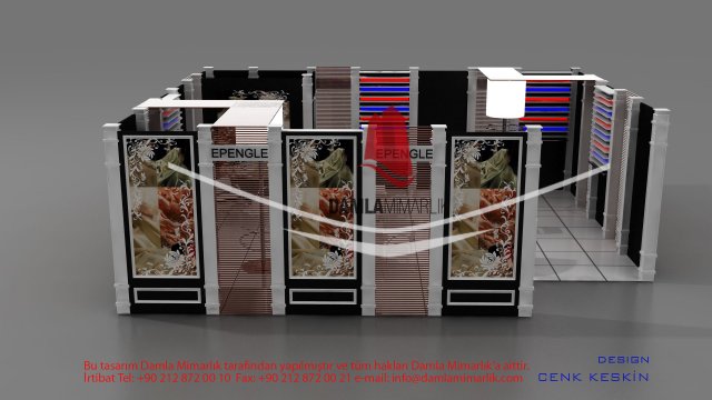 epengle exhibition stand design 3D 모델 .c4d .max .obj .3ds .fbx .stl .blend 