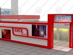 erol exhibition stand design 3D-Modell