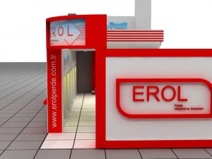 erol exhibition stand design 3D Model