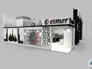 projeto de exposi&ccedil;&atilde;o esmer Modelo 3D