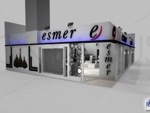 esmer exhibition design 3D 모델