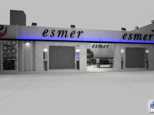 esmer exhibition design 3D Model