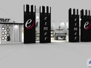 esmer exhibition design 3D 모델