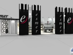 esmer exhibition design 3D Model