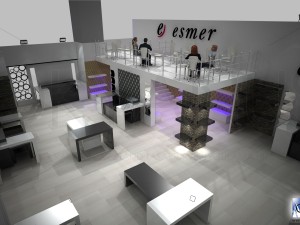 esmer exhibition design 3D 모델
