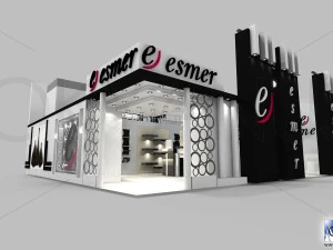 esmer exhibition design 3D Model