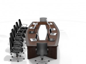 meeting table king 3D Model