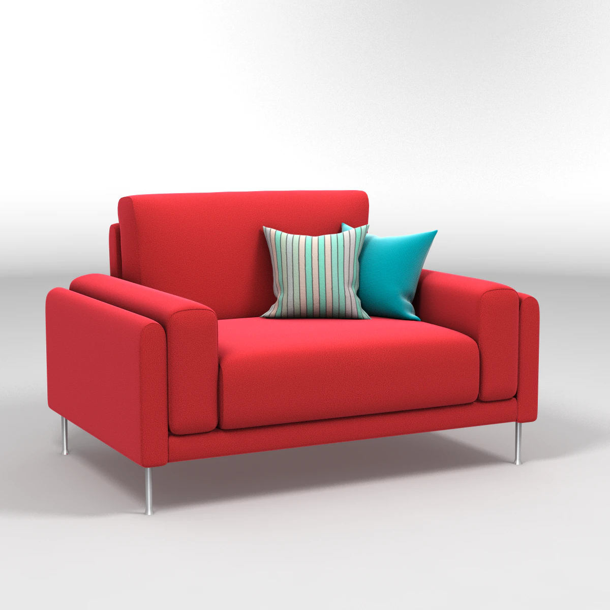 italsofa link 15 seat 3D Model .c4d .max .obj .3ds .fbx .stl .blend