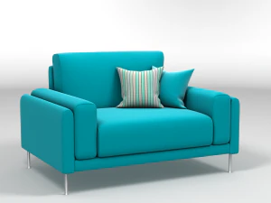 italsofa link 15 seat 3D Model