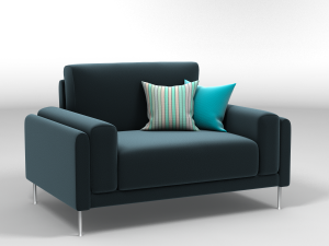 italsofa link 15 seat 3D 모델