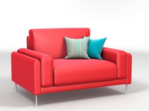 italsofa link 15 seat 3D 모델