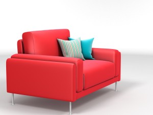 italsofa link 15 seat 3D 모델