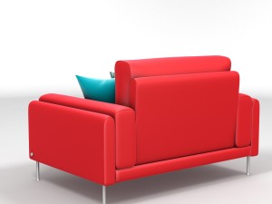 italsofa link 15 seat 3D 모델