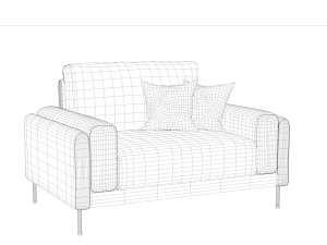 italsofa link 15 seat 3D 모델