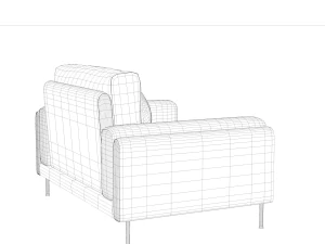 italsofa link 15 seat 3D Model